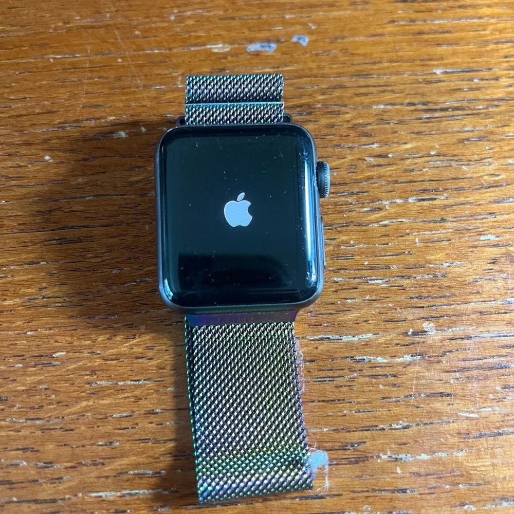 Apple Watch Series 2 Smartwatch Unisex 38mm Space Gray Aluminum MP0D2LL/A